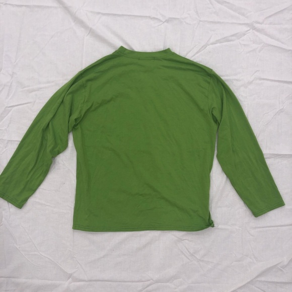 Long-Sleeve Green Dragon Tee - Picture 2 of 3